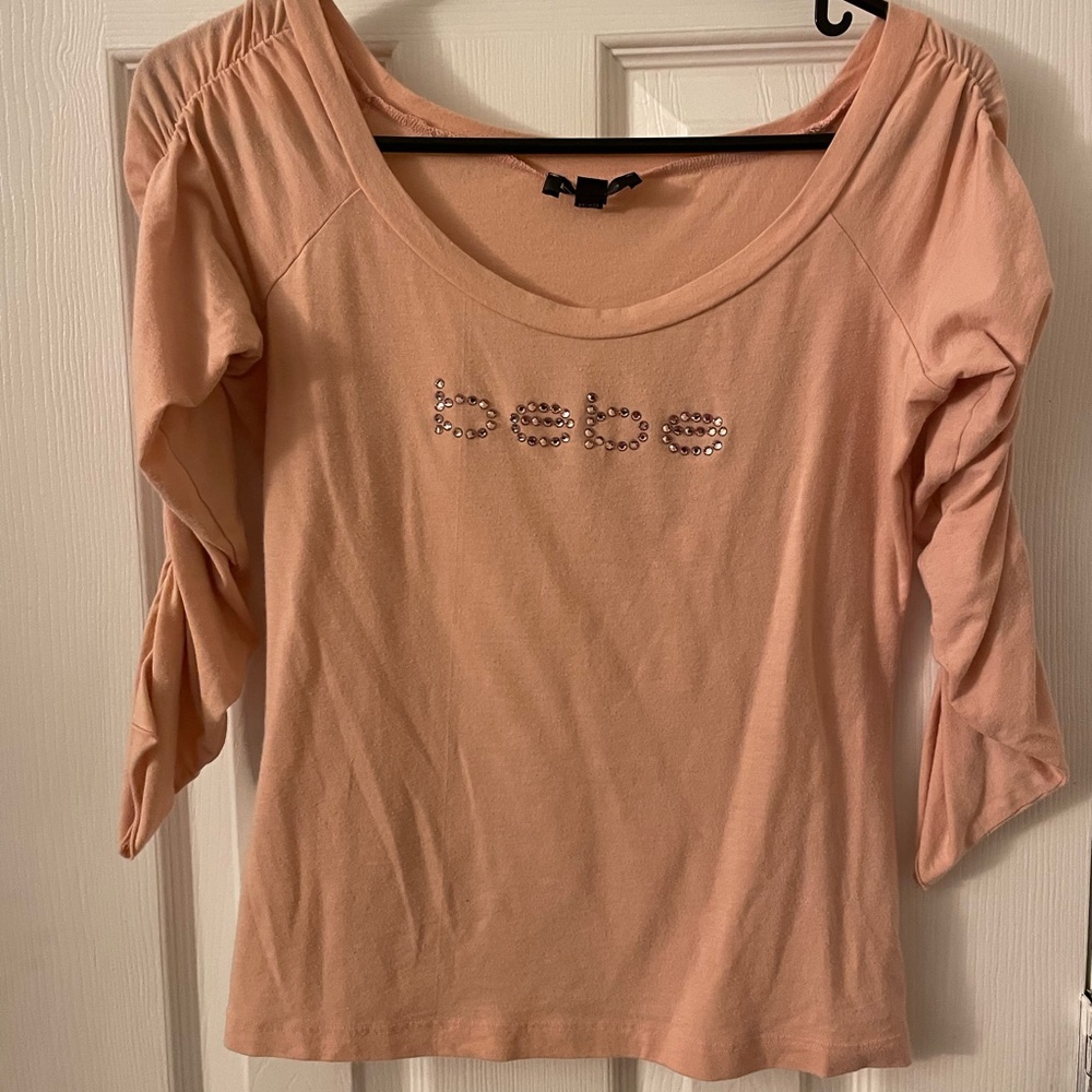 Bebe Pink Top